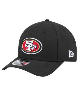 New Era - Men's Black San Francisco 49ers Team Collection 9FORTY M-Crown Adjustable Hat