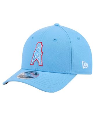New Era - Men's Light Blue Houston Oilers Team Collection 9FORTY M-Crown Adjustable Hat