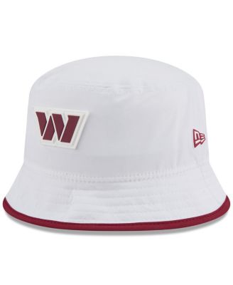 New Era - Men's White Washington Commanders 2025 NFL Training Camp Stretch Bucket Hat