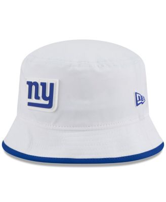 New Era - Men's White New York Giants 2025 NFL Training Camp Stretch Bucket Hat