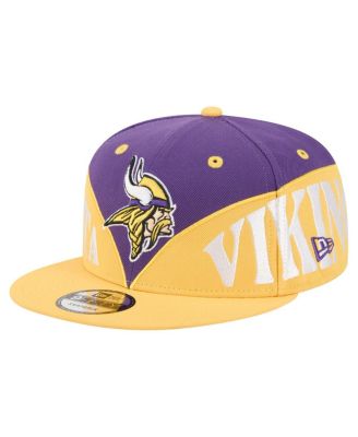 Men's Purple/Gold Minnesota Vikings Split 9FIFTY Snapback Hat