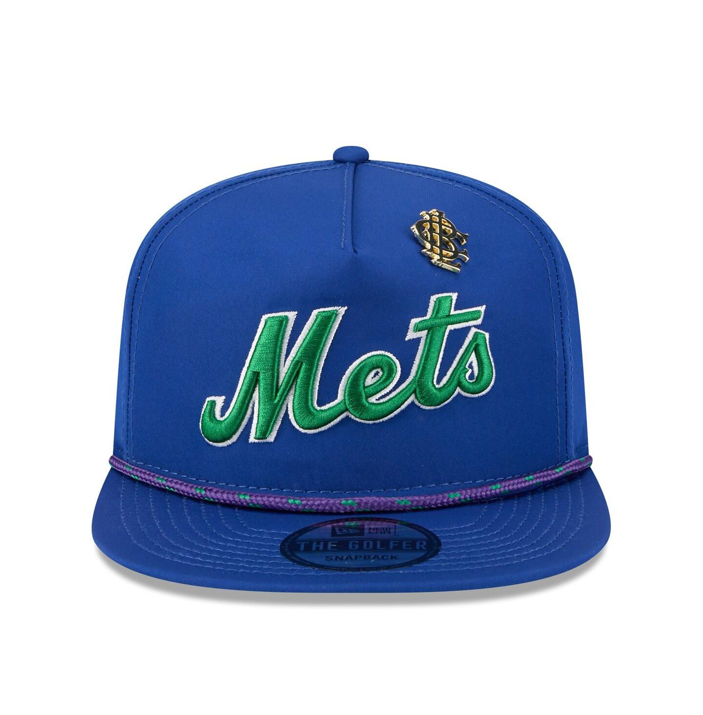 Мужская кепка New Era Royal New York Mets 2025 Big League Chew Golfer Snapback Hat — фото 4