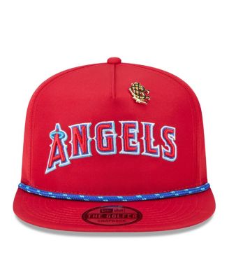 Men's Red Los Angeles Angels 2025 Big League Chew Golfer Snapback Hat
