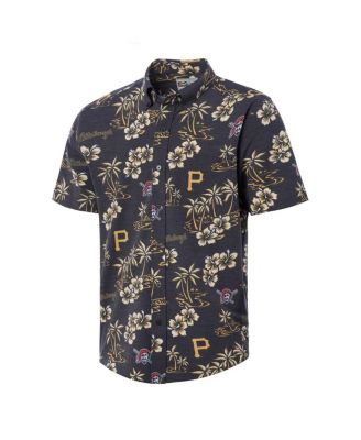 Men's Black Pittsburgh Pirates Kekai Button-Down Shirt