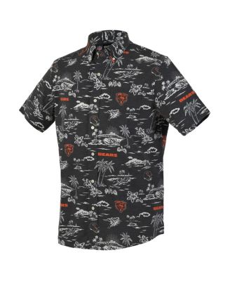 Men's Navy Chicago Bears Kekai Performance Button-Down Shirt