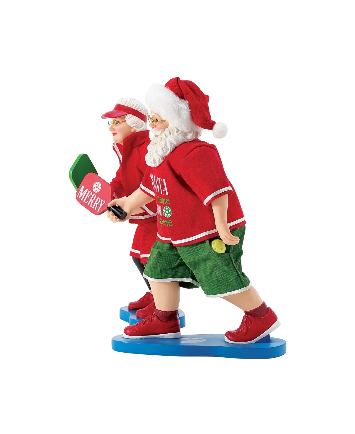 Department Five Possible Dream Santa Pickleball Season Figurine In Red