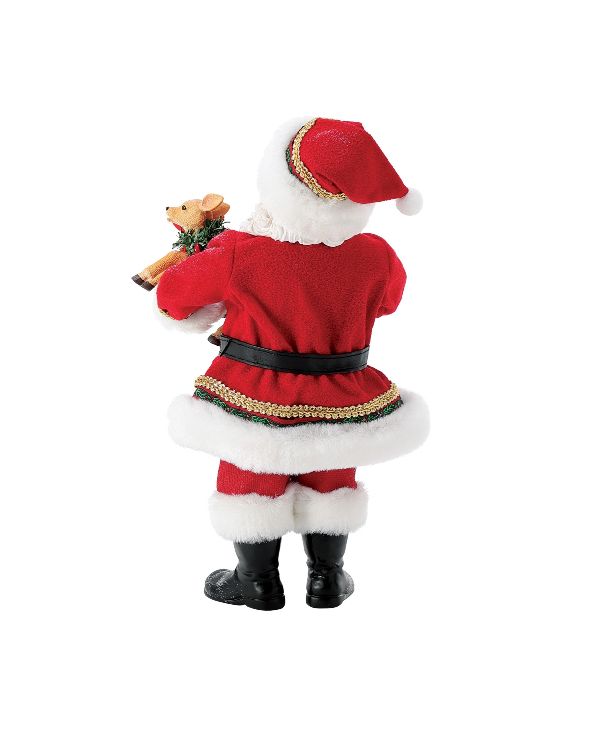 Department Five Possible Dream Santa Double Deer Figurine In Multi