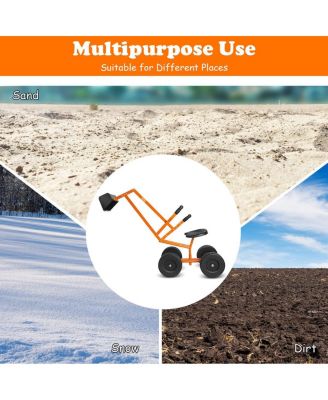 Heavy Duty Kid Ride-on Sand Digger Digging Excavator