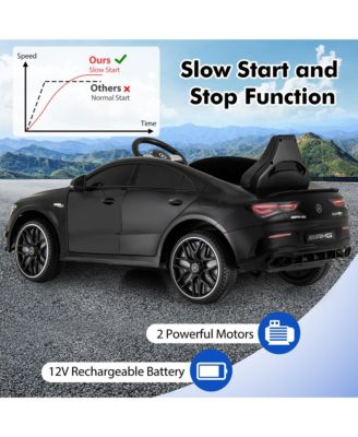 12V Kids Ride on Car w/Remote Rocking Function Transport Wheels Lights & Music