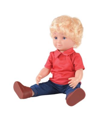 Kaplan Early Learning 16" Multiethnic Doll - Caucasian Boy