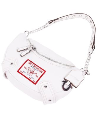 Chain Handle Denim Hobo