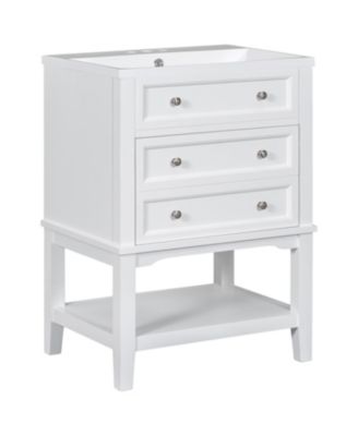 24" Bathroom Vanity with Sink & Storage