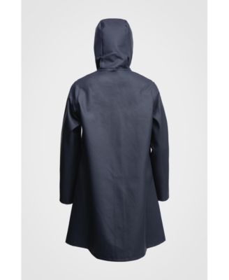 Women's Mosebacke Hooded Long Sleeve Raincoat