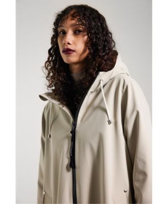 Mosebacke Hooded Long Sleeve Raincoat