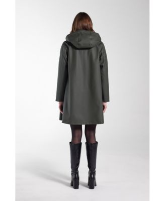 Mosebacke Hooded Long Sleeve Raincoat