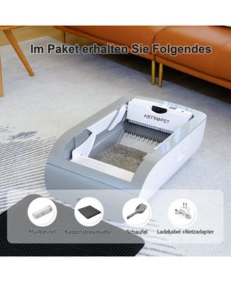 Smart Cat Litter Box Cat Litter Box Wide Opening