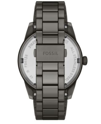 Men's Pearson Multifunction Gunmetal Stainless-Steel Watch, 42mm