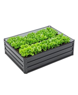 Metal Raised Garden Bed 4x3x1 ft