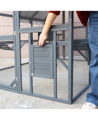 Cat Run Outdoor Catio 110 Inch