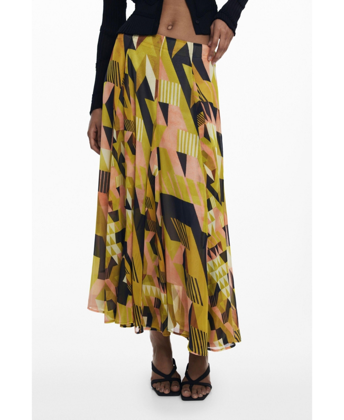 Women's Skirt designed by Mr. Christian Lacroix - Black
