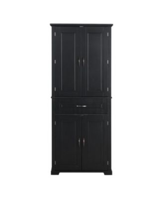 Bathroom Storage Cabinet with Doors & Drawer