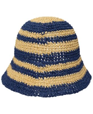 Paper Straw Crochet Bucket Hat