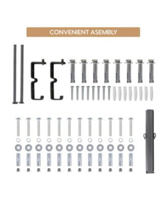 Retractable Side Awning 276" Beige