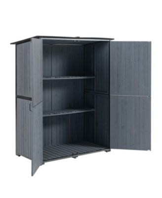 Outdoor Storage Cabinet - Blue Gray