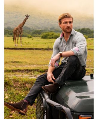 Men's Cotton Long Sleeve Linen Shirt