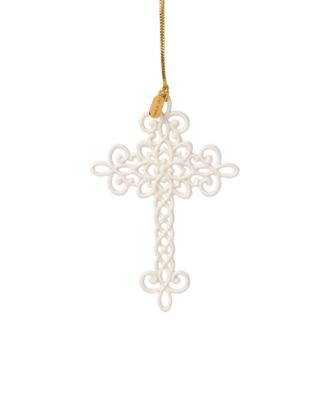 Lenox - 2025 Snow Fantasies Cross Ornament