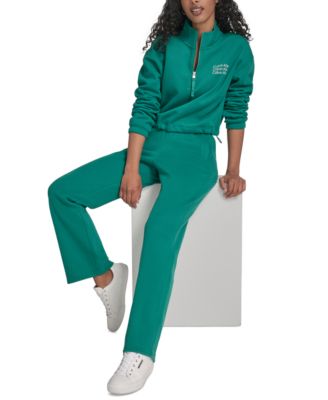 Women's Fleece Half-Zip Top & Sweatpants