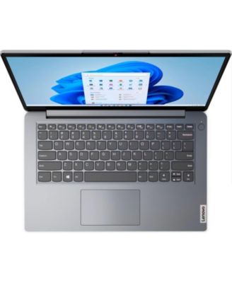 IdeaPad 1 14" Daily Traditional Laptop Intel Celeron N4500 4GB RAM Intel UHD Graphics 128GB eMMC Storage Windows 11 Home HD 60Hz - Grey