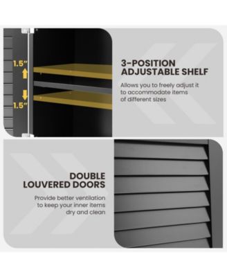 2-Doors Bathroom Wall-Mounted Medicine Cabinet with Towel Bar