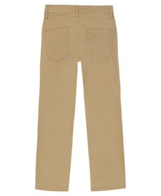 Little Boys Uniform 5 Pocket Stretch Twill Pants