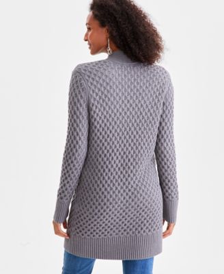 Women's Open Front Stitch Cardigan Sweater, Macy's Exclusive