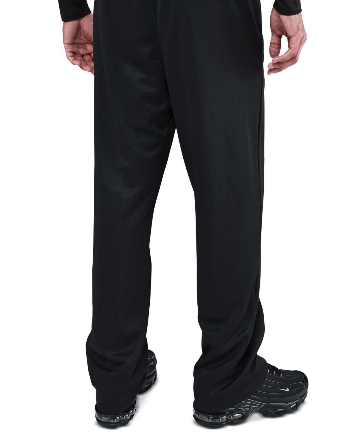 Nike Men's Sportswear Air Poly-knit Track Pants In Black