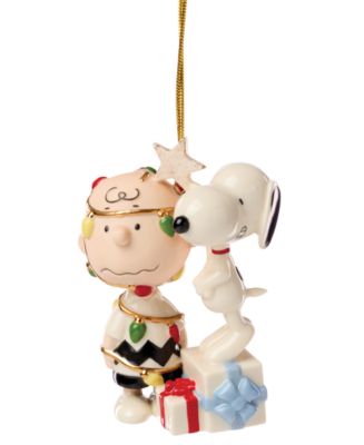 レノックス　スヌーピー　クリスマスツリー Snoopy & Friends Christmas Tree Ornament Set – Lenox Corporation