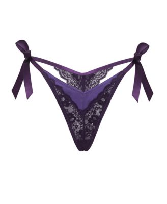 Women's Hailey Lace Side Bows Panty