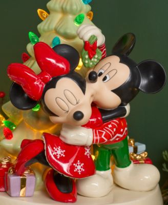 Disney Mickey & Minnie Lit Tree Figurine