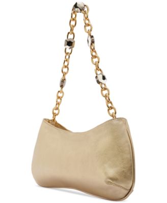 Luna Small Leather Baguette