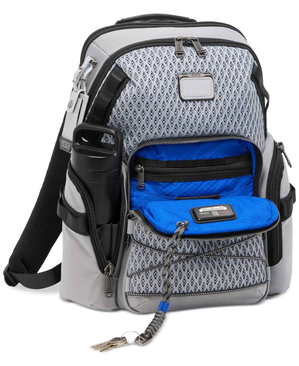 Tumi Men's Patterned Navigation Backpack In Gray