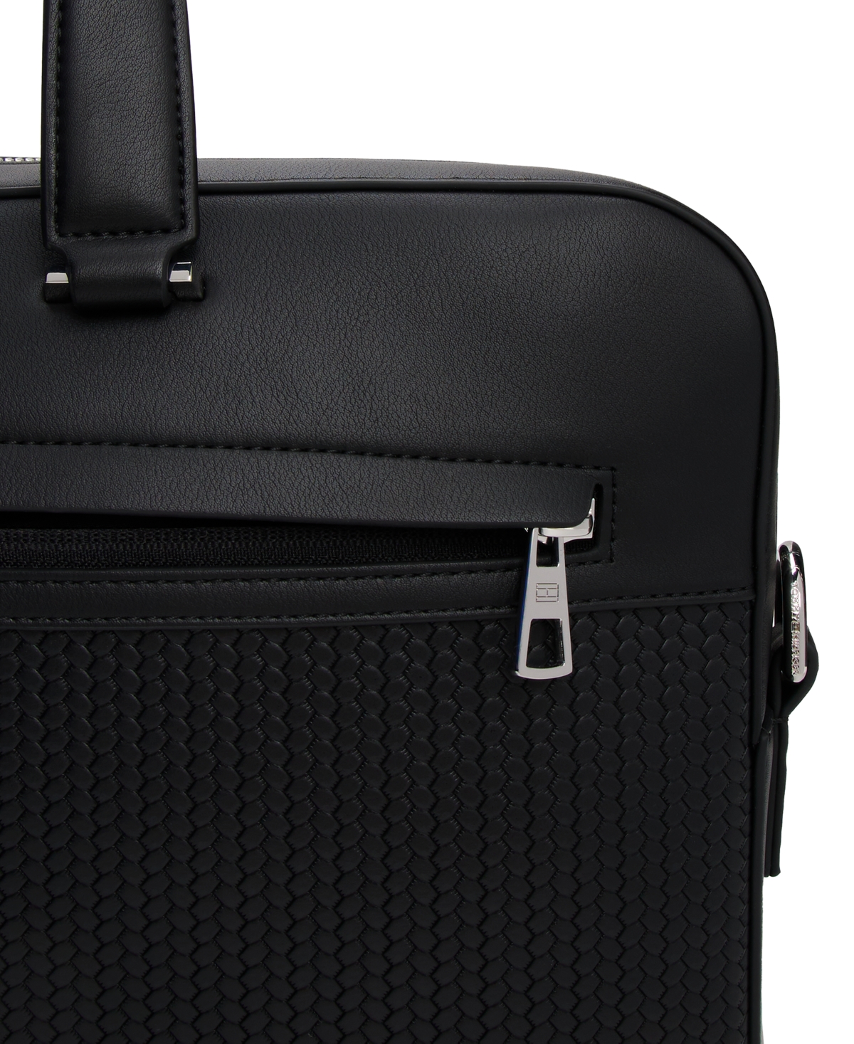 Tommy Hilfiger Men's Woven Extra-large Duffel Bag In Black