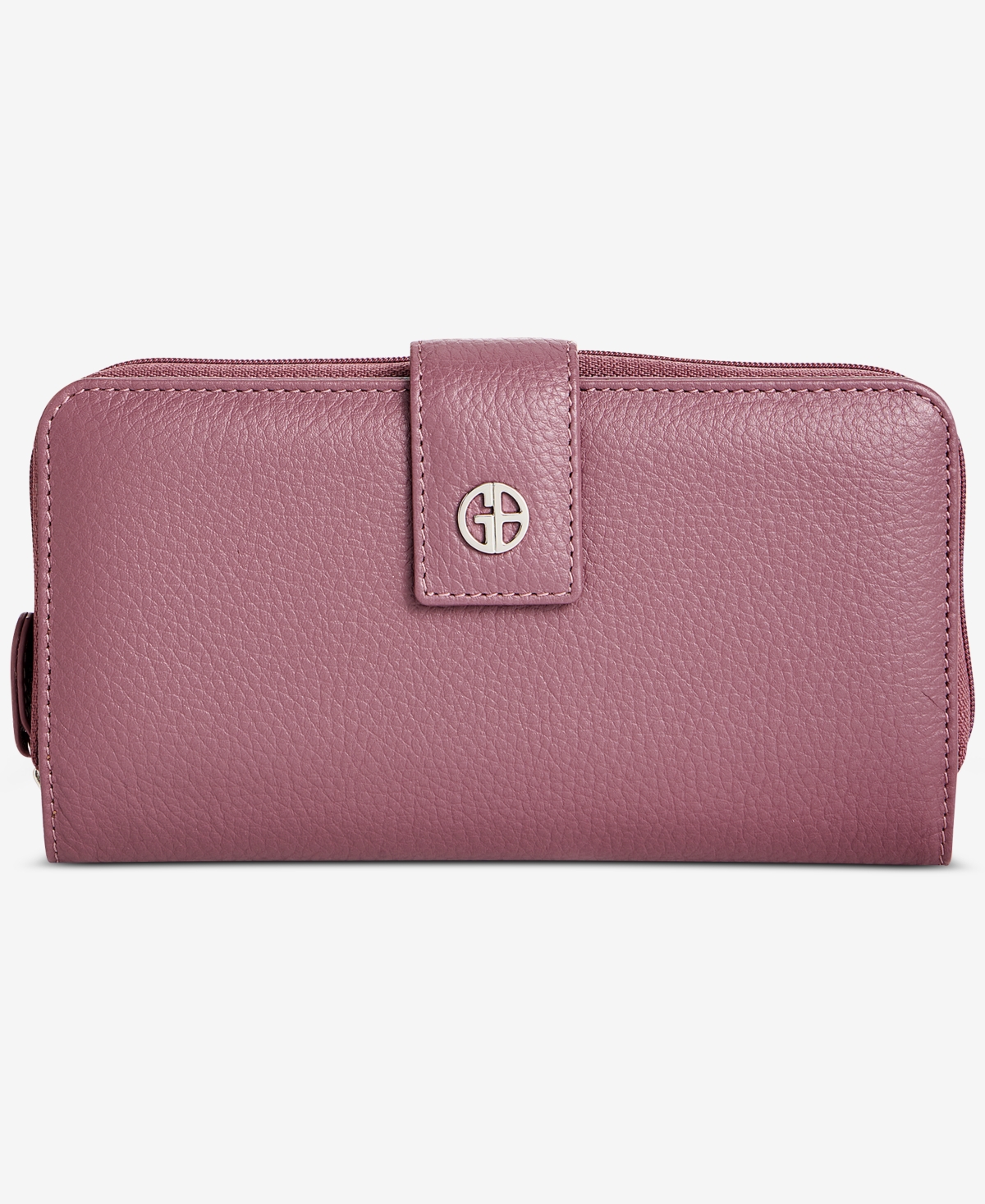 Giani Bernini Softy Leather All In One Wallet, Created For Macy's In Brown