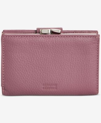 Softy Leather Framed Colorblock Wallet, Created for Macy's