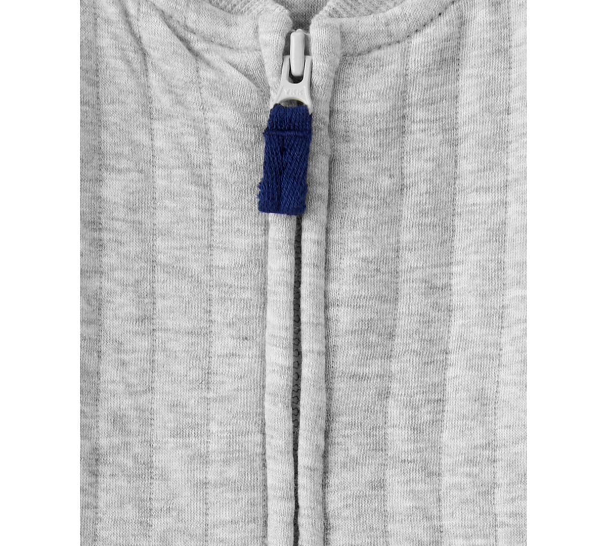 Carter's Baby Boys Space Quilted Long-sleeve Jumpsuit In Gray