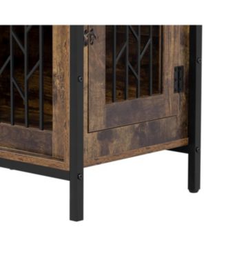 Dog Crate Desk Hutch