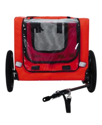 Pet Bike Trailer - Folding Quick Release Leash