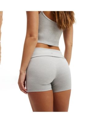 Women's Active Ultra Soft Roll Over Shortie Short