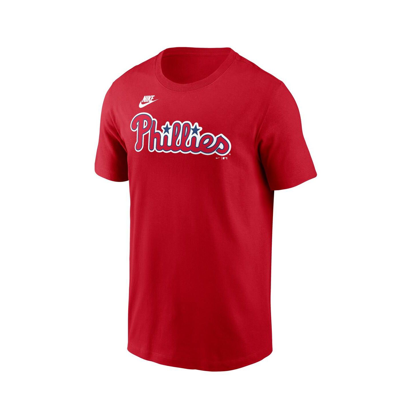 Мужская футболка Nike Ryan Howard Red Philadelphia Phillies Fuse Name & Number — фото 3