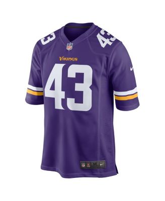 Men's Andrew Van Ginkel Purple Minnesota Vikings Team Game Jersey